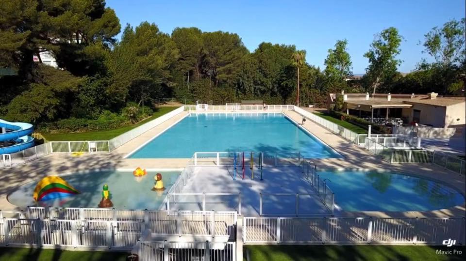 Domaine De La Coudouliere, T2 Climatise Terrasse Vue Mer Sans Vis A Vis Plage A 100M Six-Fours-les-Plages Zewnętrze zdjęcie